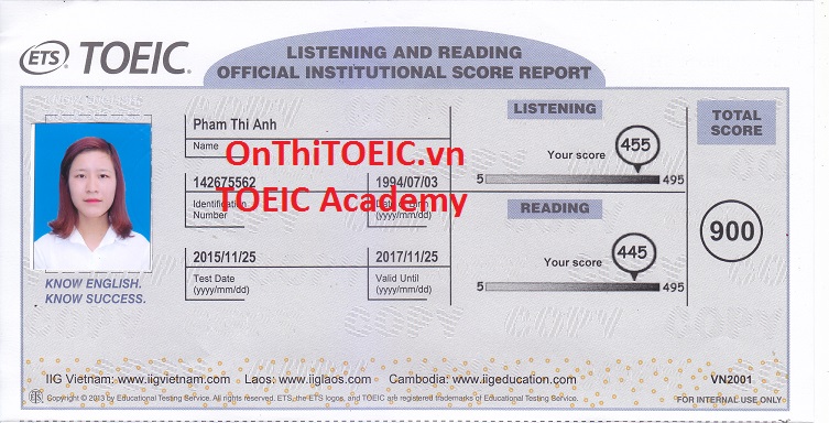 Luyen thi TOEIC